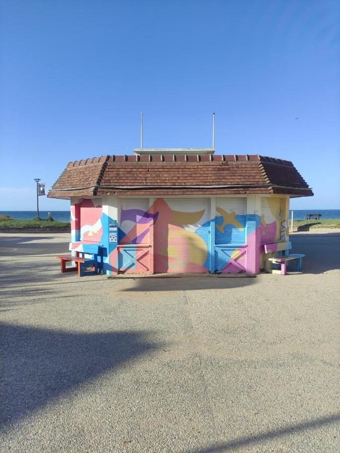 Studio Les Jardins De La Breche Hermanville-sur-Mer Exterior foto